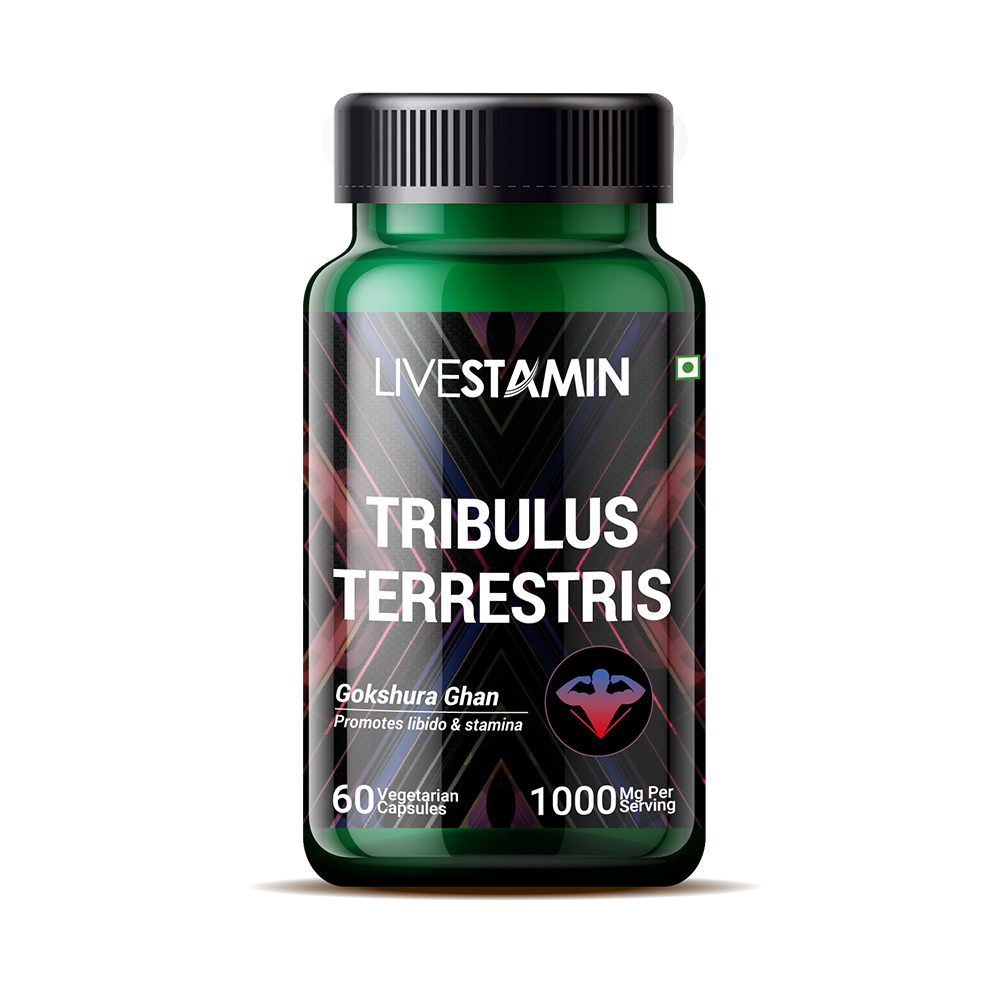 Livestamin Tribulus Terrestris Extract Supplement Saponins 40 100